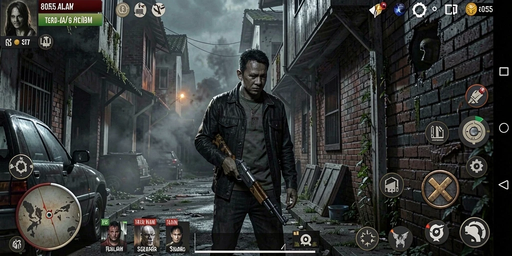 Gameplay menakutkan yang intens di 8055