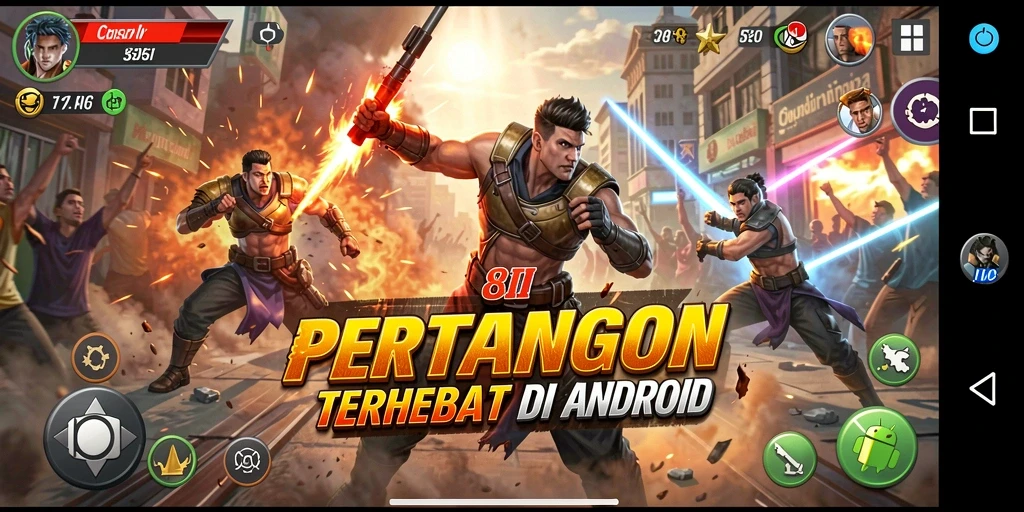 Gameplay seru di 8II dengan aksi pertarungan yang intens.
