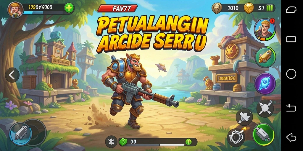 Screenshot gameplay seru dari FAV77 dengan grafis menawan.