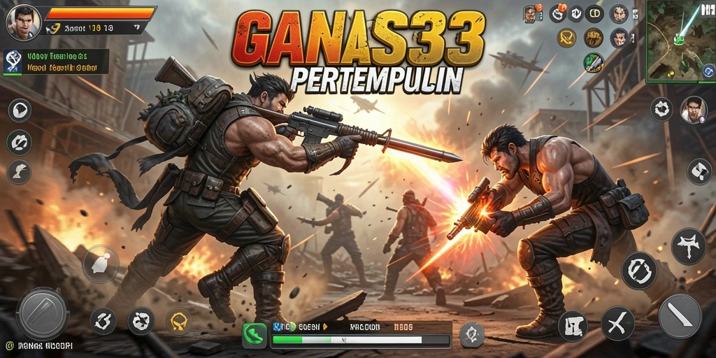 Tampilan menarik dari gameplay seru di GANAS33.