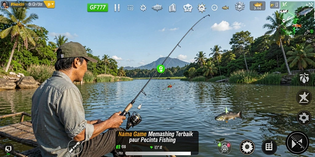 Tangkapan ikan besar dalam gameplay GF777 yang menantang.