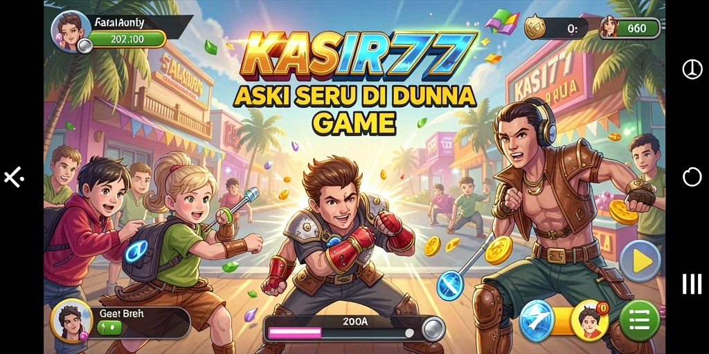 Tangkapan layar utama KASIR777 yang menunjukkan aksi seru dalam gameplay.