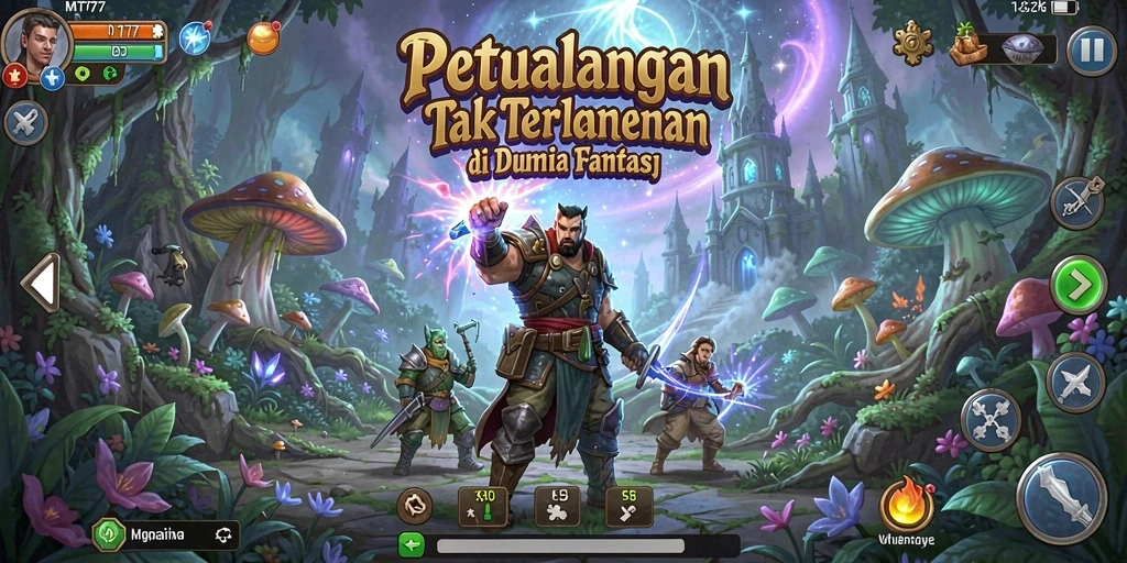 Gameplay seru MT777 dengan visual menakjubkan dalam petualangan yang mendebarkan.