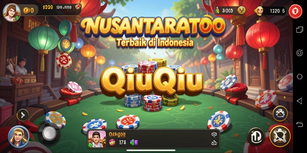Tampilan gameplay menarik dari NUSANTARATOTO QiuQiu.