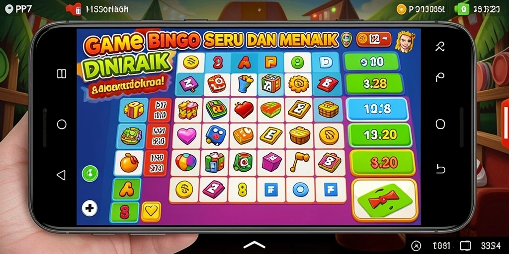 Gambaran tampilan gameplay seru dalam permainan Bingo PP7.