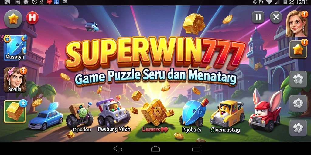 Tampilan gameplay <strong>SUPERWIN777</strong> yang seru dan menantang.